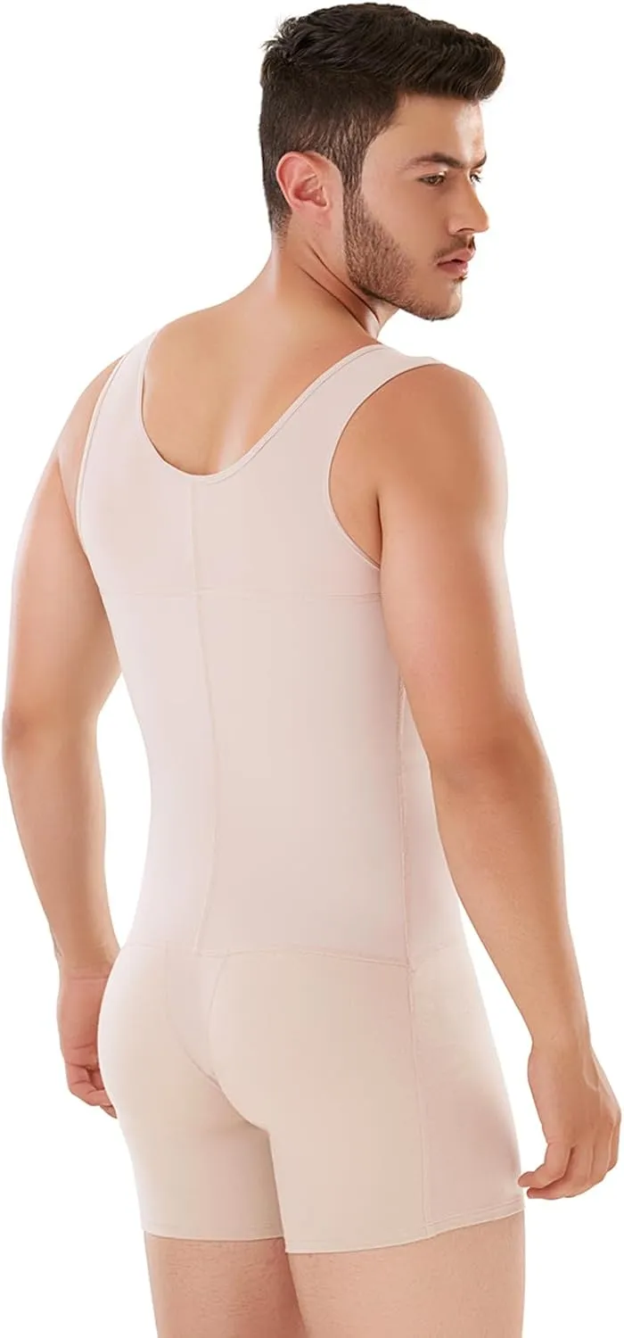 SHAPE CONCEPT Mens Shapewear 361 Faja Colombiana para Hombre, Male Girdle Stomach Compression With Hooks and Control Abdobmen