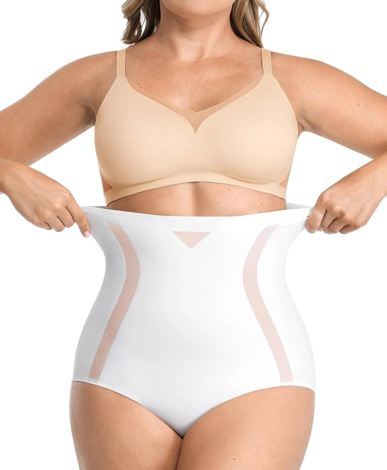 SHAPELLX Shapewear Tummy Control Body Shaper for Women High Waisted Shapewear Underwear Panty Waist Slimming Briefs