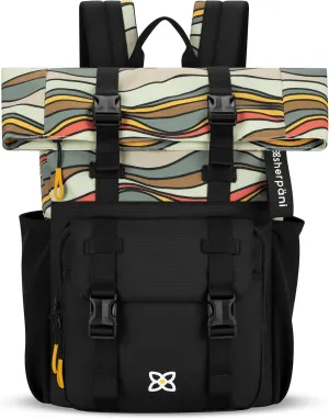 Sherpani Sedona, Travel Backpack Purse, Laptop Backpack, 16L Recycled Nylon Backpack, Fits 15 Inch Laptop, RFID Protection, Travel Gift for Mothers Day 2025 (Ventura '73)