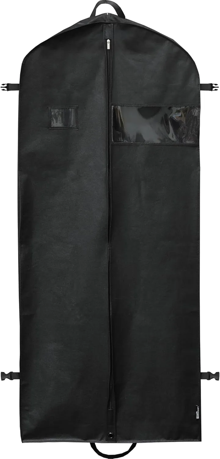 Simple Houseware 60-Inch Heavy Duty Garment Bag For Suits, Tuxedos, Dresses, Coats