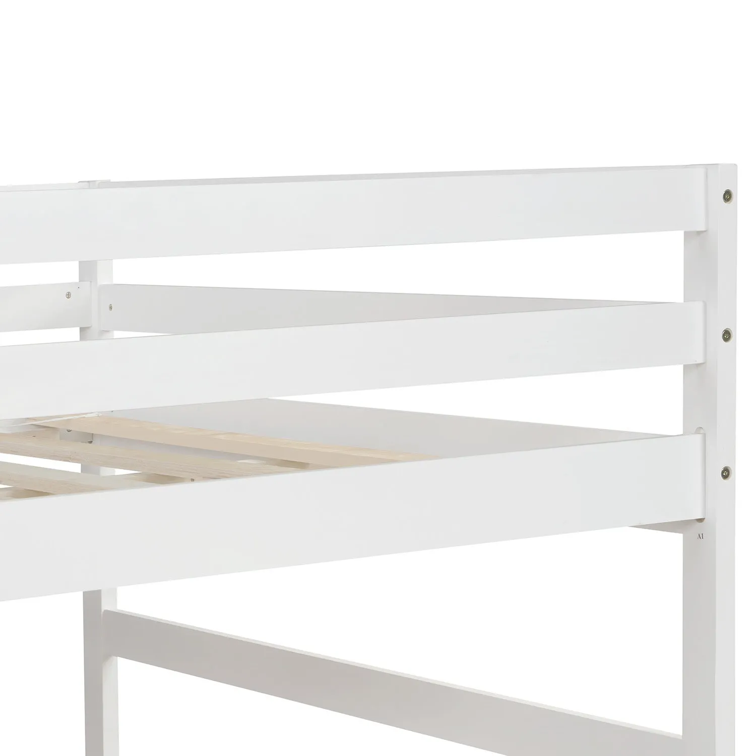 Simple Living Full over Full Bunk Bed with Twin Size Trundle