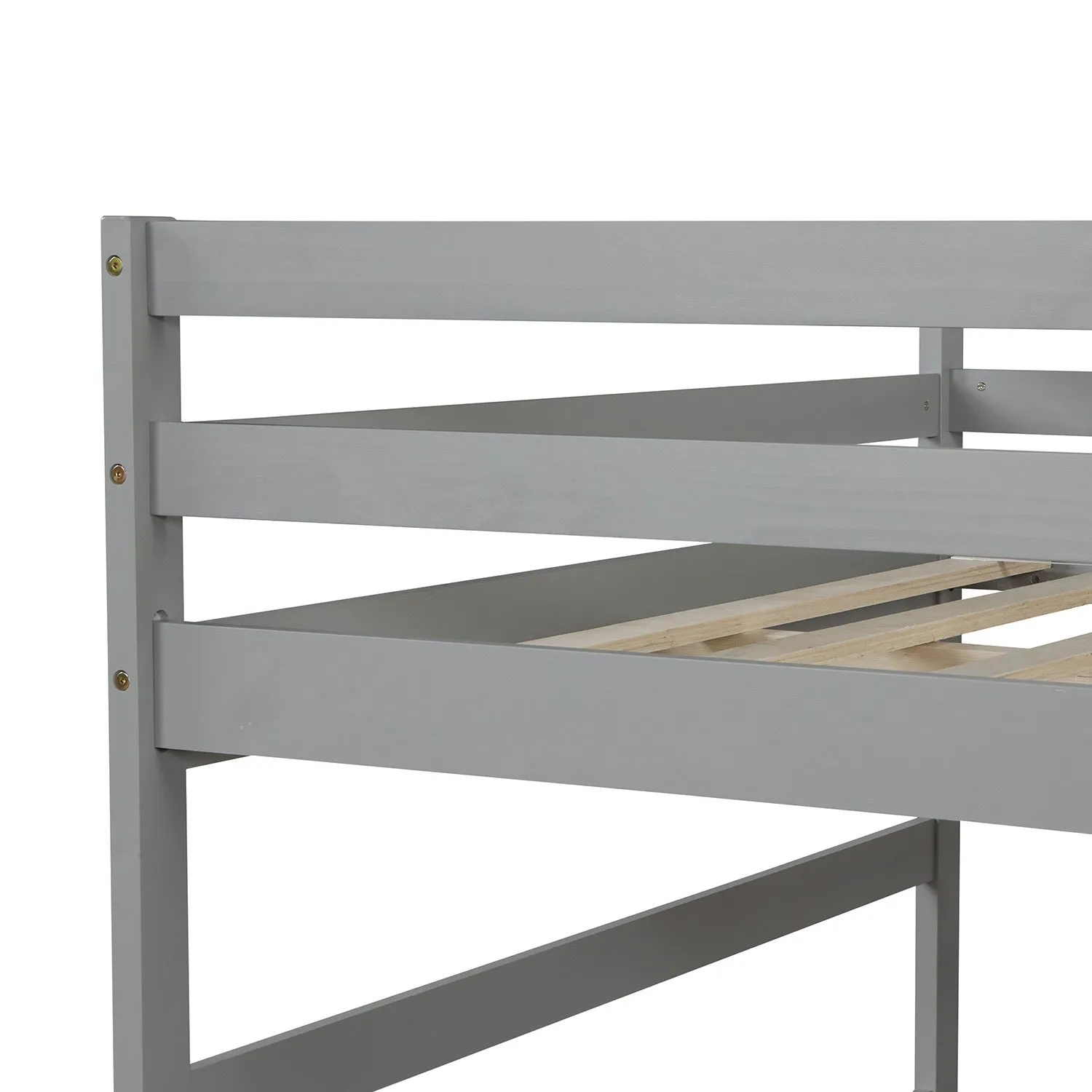 Simple Living Full over Full Bunk Bed with Twin Size Trundle