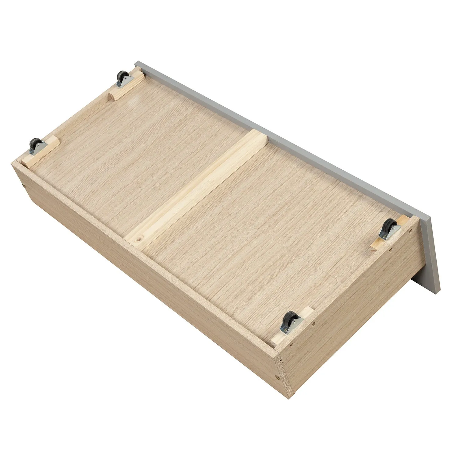 Simple Living Full over Full Bunk Bed with Twin Size Trundle