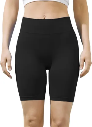 SIXIM Seamless Biker Shorts for Women, High Waisted Workout Compression Yoga Shorts Gym Running Active Fitness Shorts