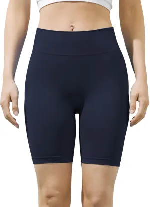 SIXIM Seamless Biker Shorts for Women, High Waisted Workout Compression Yoga Shorts Gym Running Active Fitness Shorts