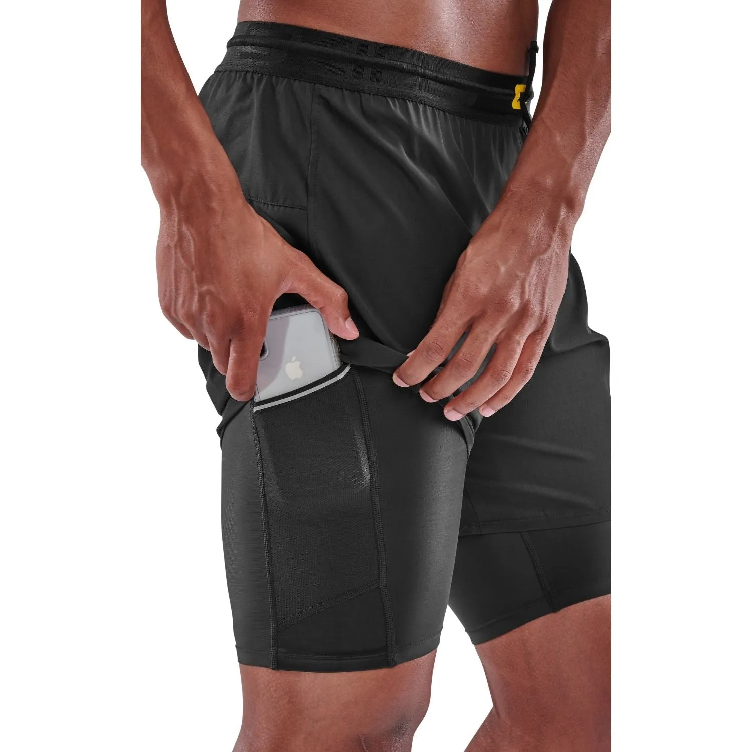 SKINS Men's Series-3 Superpose Shorts - Black