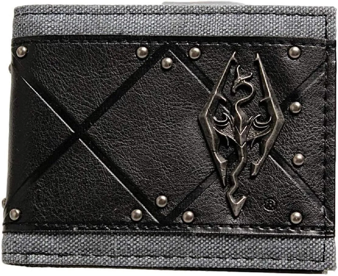 Skyrim Game Series Themed Bi-Fold Wallet