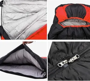 Sleeping Bags for Adults,Sleeping Bag Down Sleeping Bag Thick Warm Isolated Dirty Sleeping Bag for Indoor Outdoor Camping Travel Can Be Spliced Rectangular Sleeping Bags Survival E