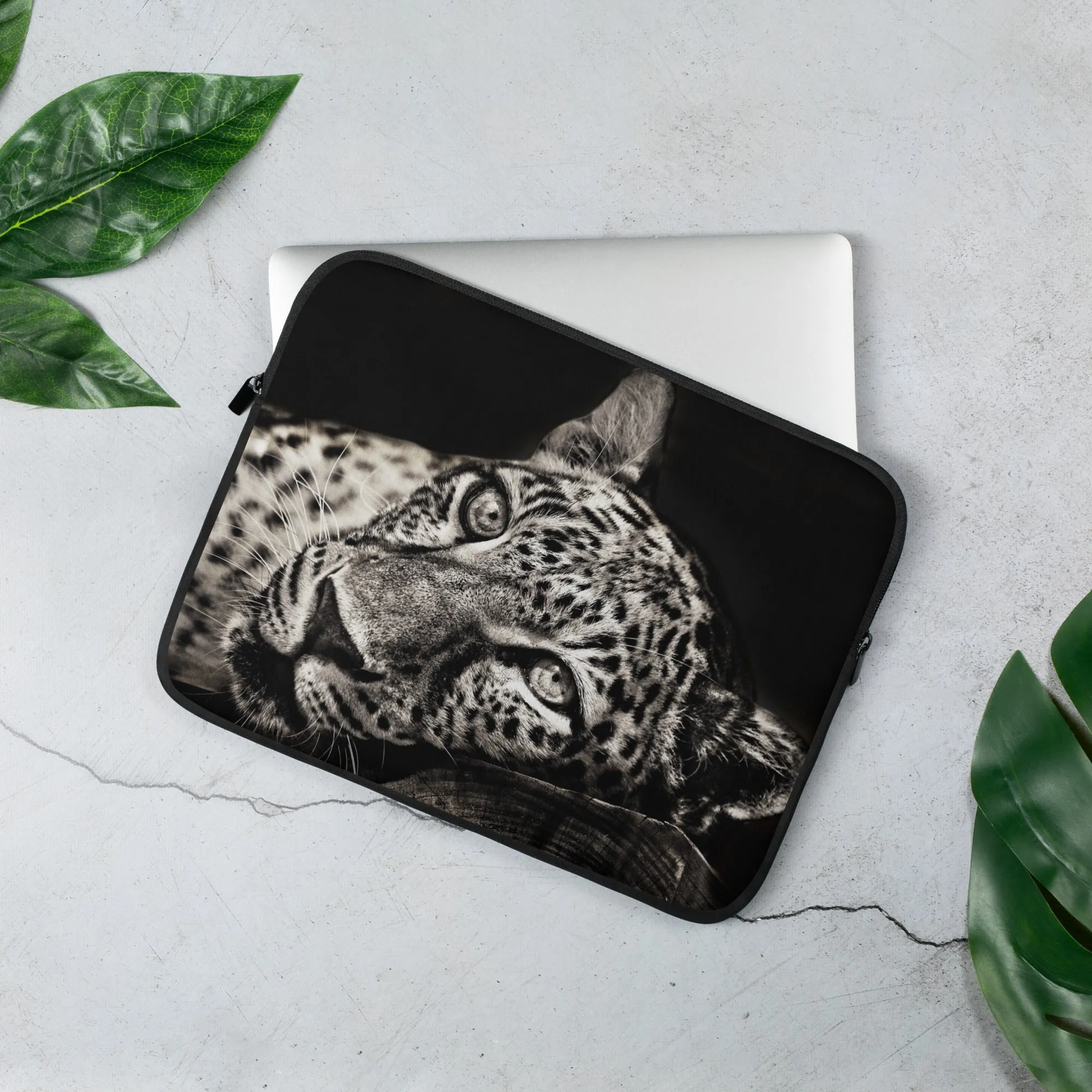 Sleeping Leopard Laptop Sleeve