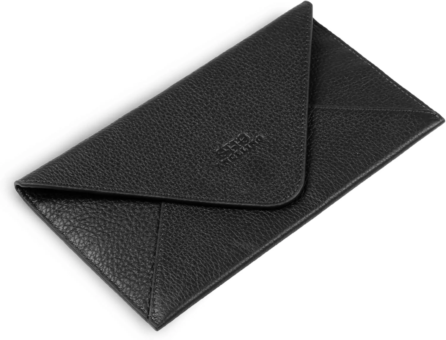 Slim Genuine Leather Wallet Clutch - Multiple Slots Money, ID, Cards, Smartphone, RFID Blocking - Unisex