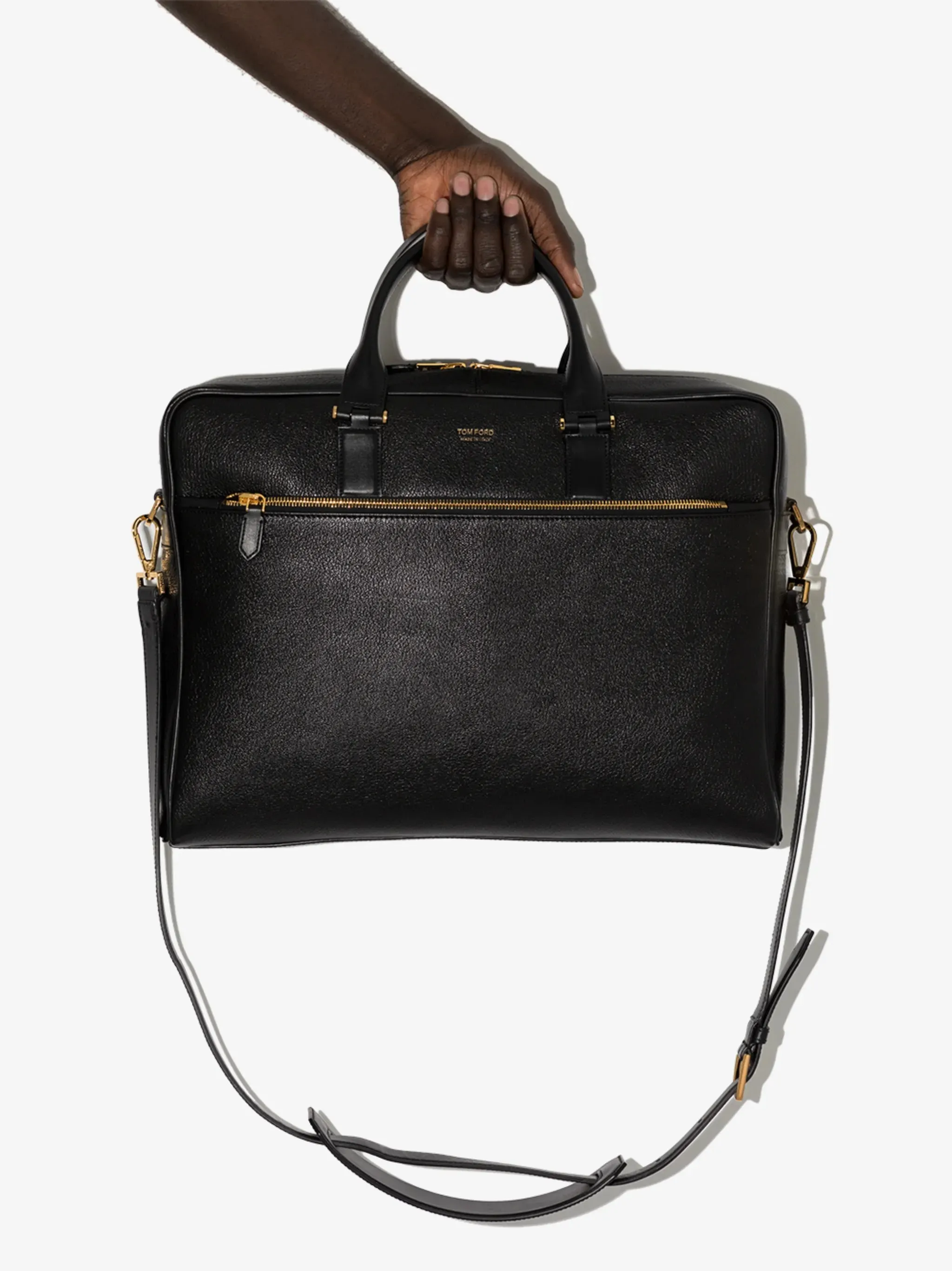 slim leather Huge selection medium briefcase Summer special