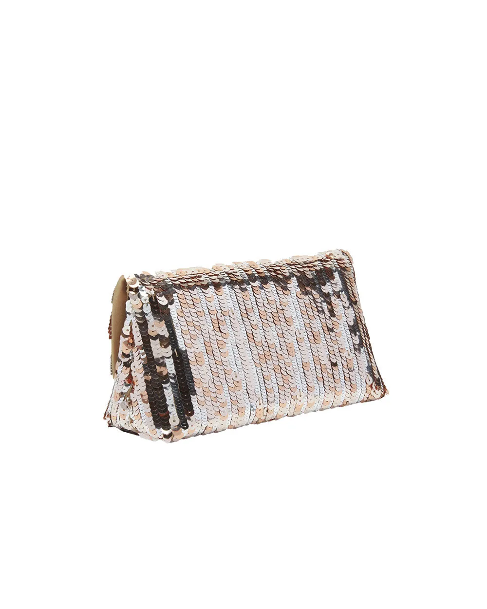 Small Sequin Bag in Bronze