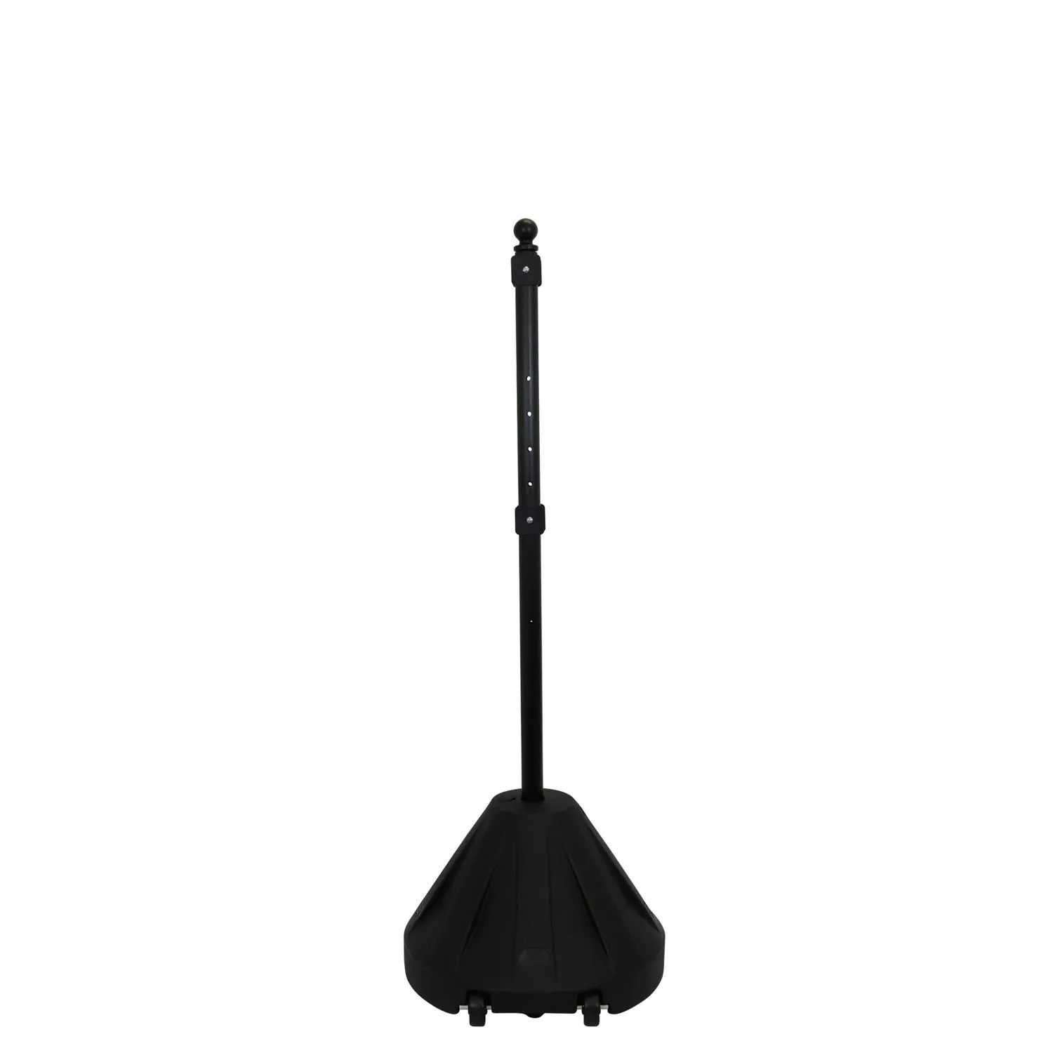 SmartSign Portable Sign Post with 5.5 Feet Pole and 2 Feet Diameter Base, Made in USA