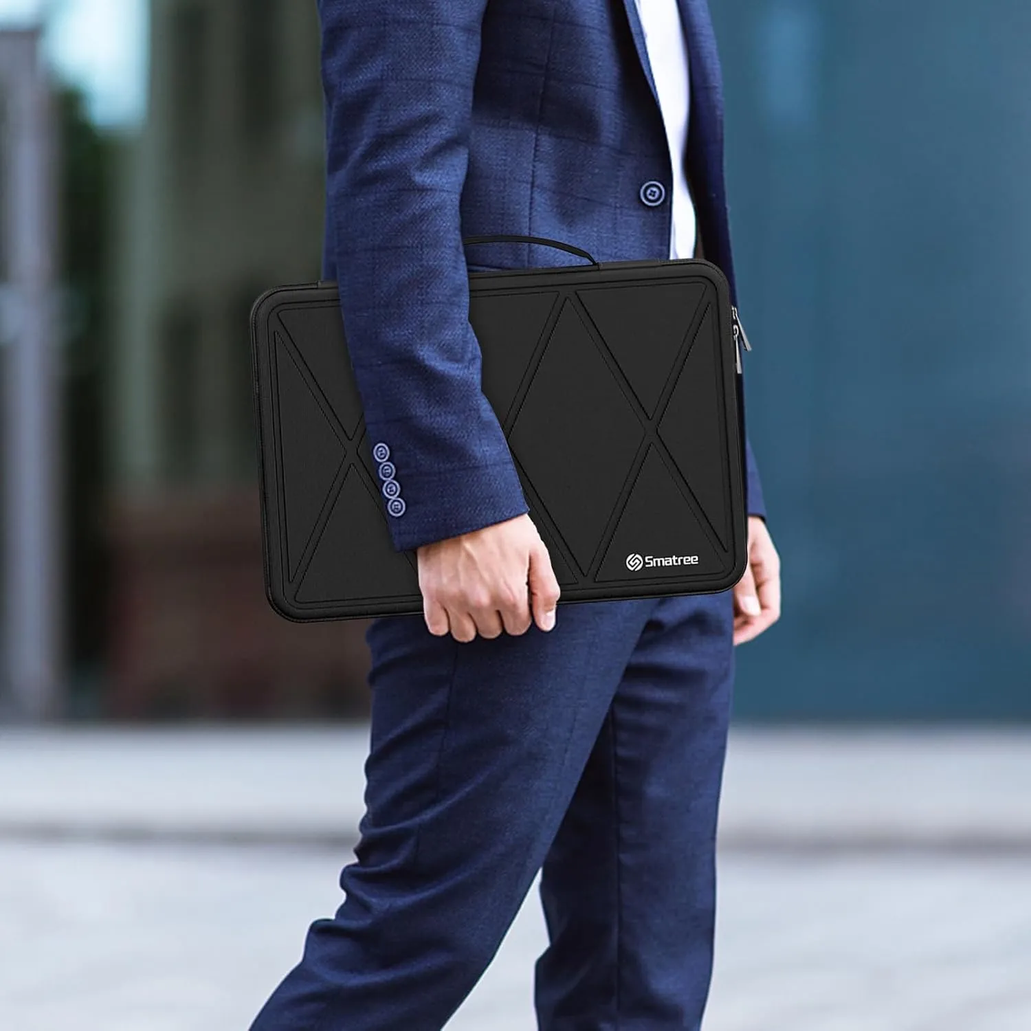 Smatree Hard EVA Protective Sleeve Case Compatible for 15.6 inch Samsung Chromebook 4  Laptop and Anti-Shock Notebook Bag(X8286)
