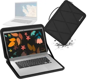 Smatree Hard EVA Protective Sleeve Case Compatible for 15.6 inch Samsung Chromebook 4  Laptop and Anti-Shock Notebook Bag(X8286)