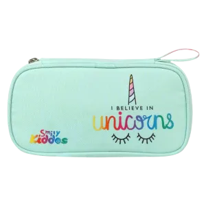 Smily Kiddos Zipper Pencil Pouch Unicorn Sea - Green