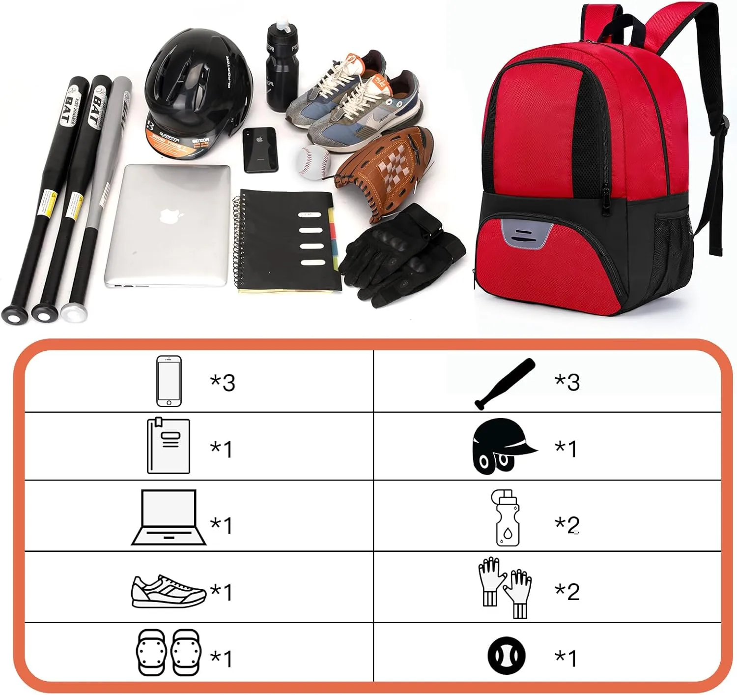 Soccer Bag,Youth Soccer Backpack, Football Volleyball Basketball Backpack fo,Sport Equipment Bags with Shoe compartment