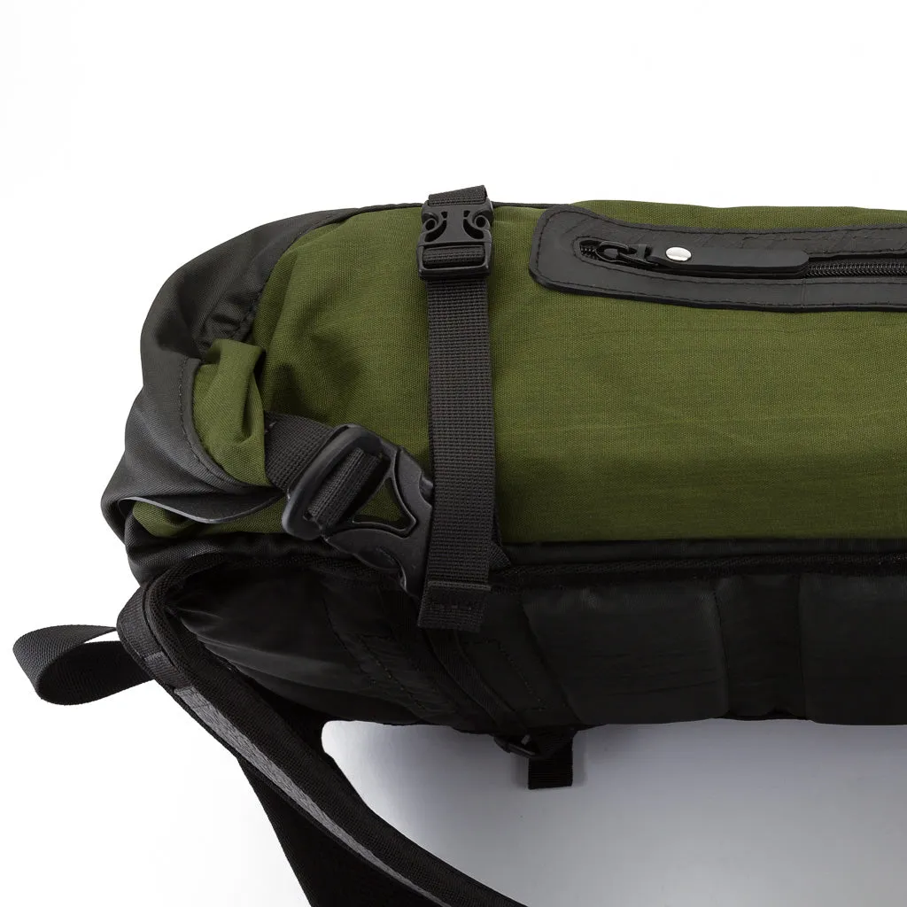 Soldier Water Resistant Vegan Backpack with Laptop Compartment