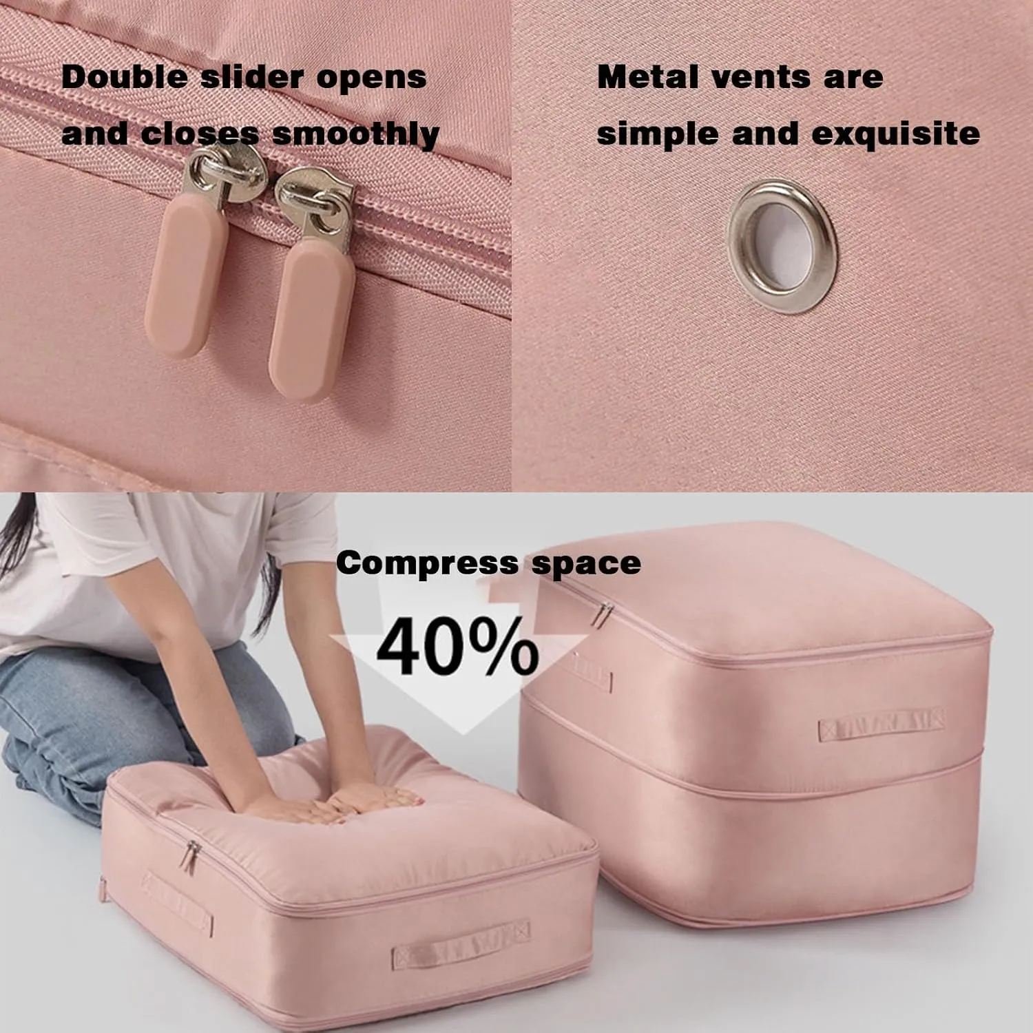 Space Saving Self Compression Organizer, Propositiony Ultra Space Saving Self Compression Organizer, Heavy Duty Moving Bags, Propositiony Organizer for Space Saving (A,L)