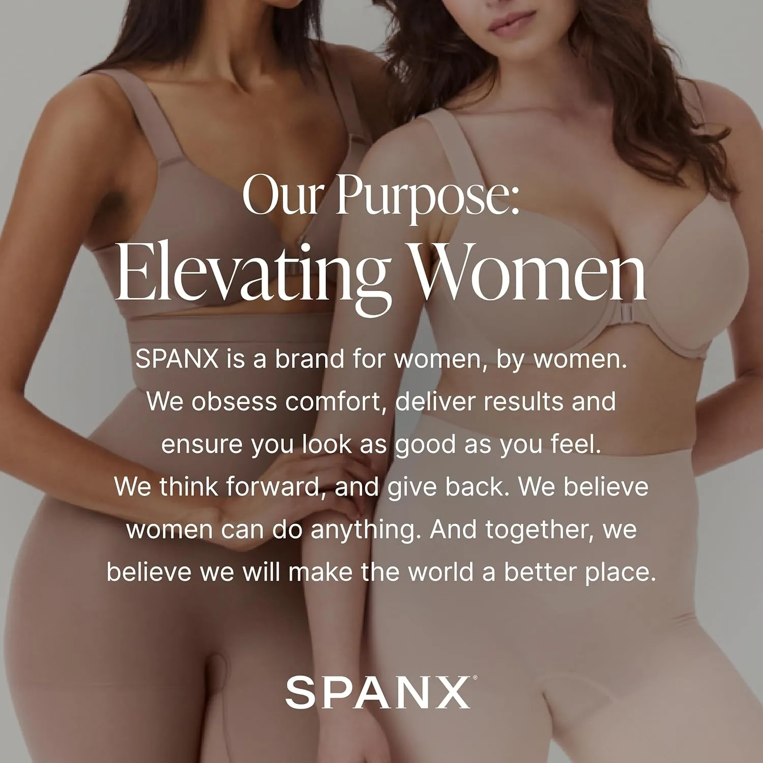 SPANXshape Mid-Thigh Sheers - Full Length - Comfortable Tummy Control Shapewear - Invisible Body Shaper