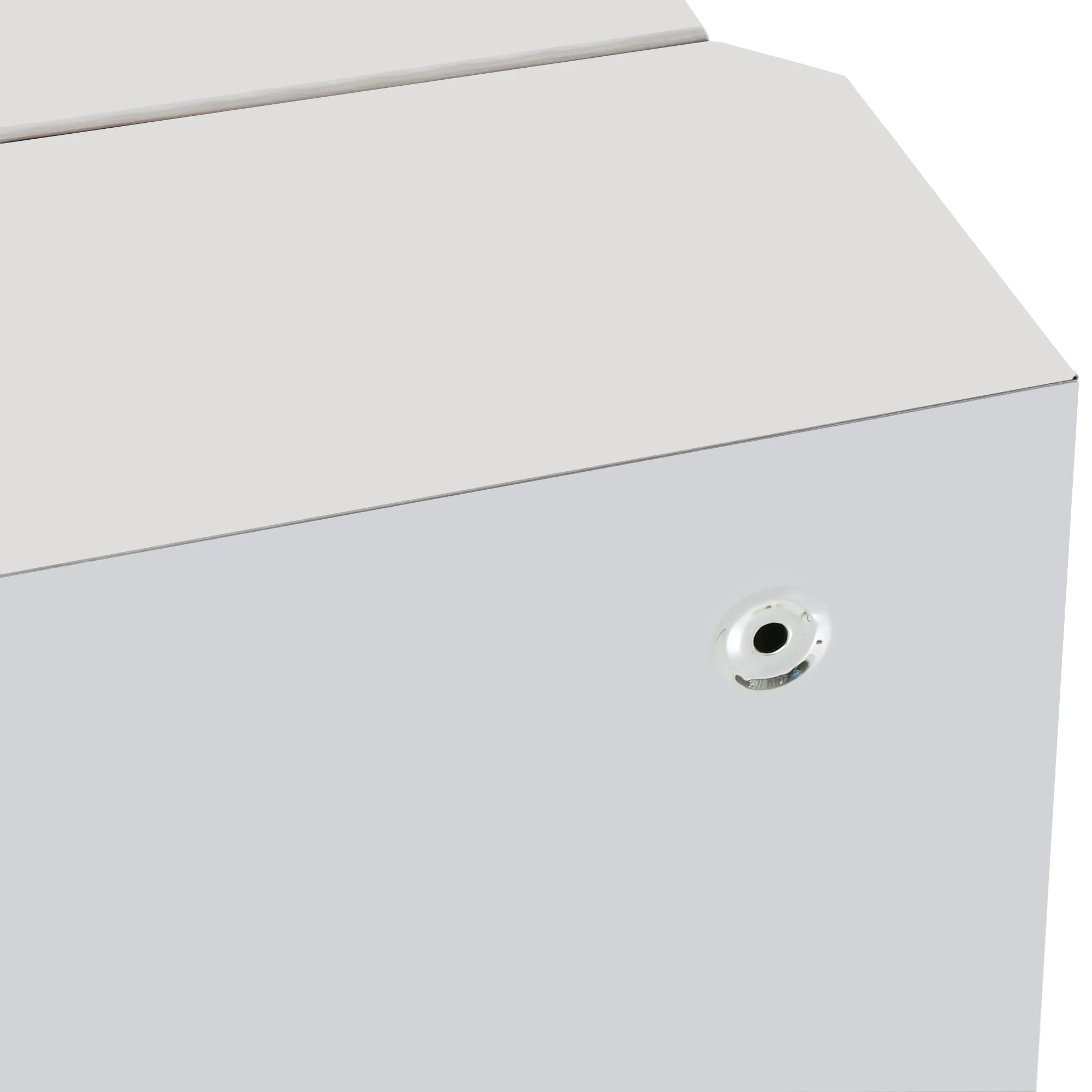 Stainless Steel Wall mounted Bathroom Mirror Cabinet 2 Shelves Storage Unit Furniture w/Single Door 60H x 40L x 13D cm