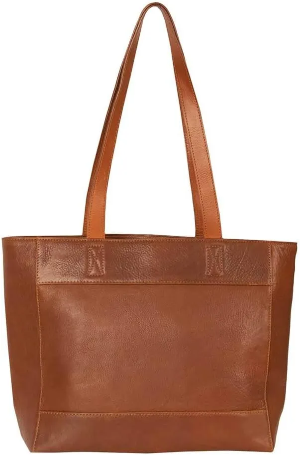 STS Ranchwear Women's Western Genuine Leather Kai Collection Two Shoulder Straps Tote Handbag, One Size
