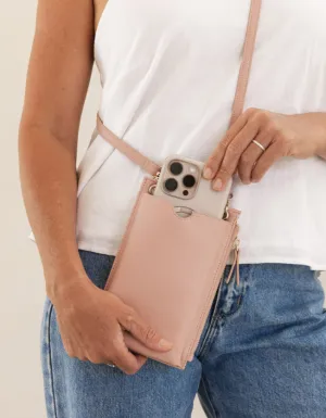 Suki Phone Bag - Dusty Pink