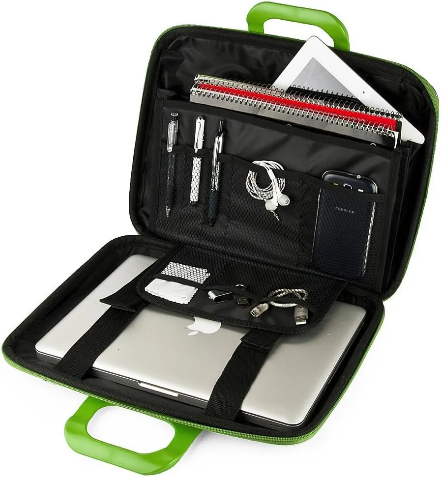 Sumac Premium Laptop Brief Case Bag for Gadgets Size 11 Inch, Lightweight, Water Resistant Case, Compact Shoulder Bag