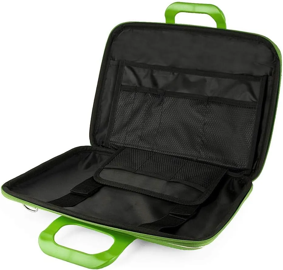 Sumac Premium Laptop Brief Case Bag for Gadgets Size 11 Inch, Lightweight, Water Resistant Case, Compact Shoulder Bag