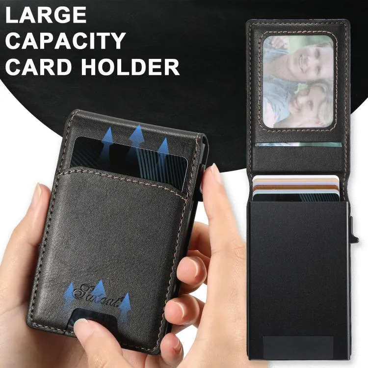 Suteni Oil Waxy Keys Automatically Pop Up Card Box