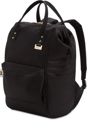 SwissGear 3576 Artz Vintage Laptop Backpack (Large, Black)