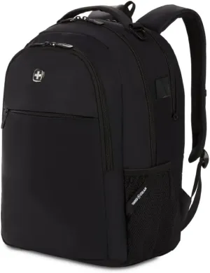 SwissGear 8136 Laptop Backpack, Black, 17.75 Inches