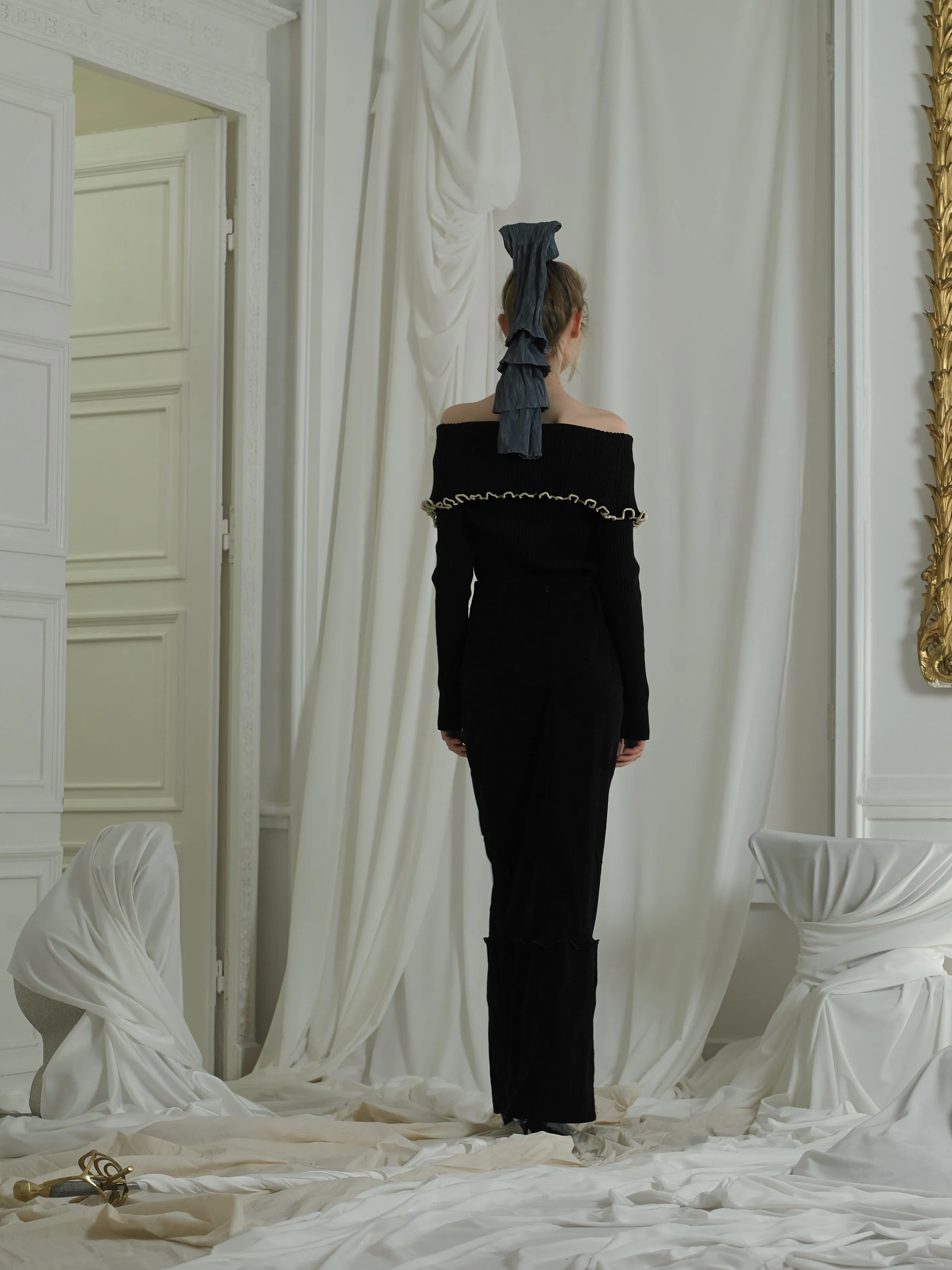 Techno-pleat Hair Tail - Antracite