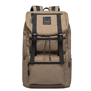 THE CLOWNFISH Water Resistant Laptop Backpack | 15.6" | Khaki