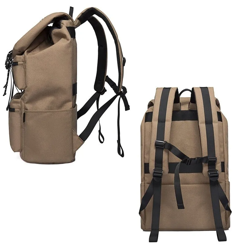 THE CLOWNFISH Water Resistant Laptop Backpack | 15.6" | Khaki