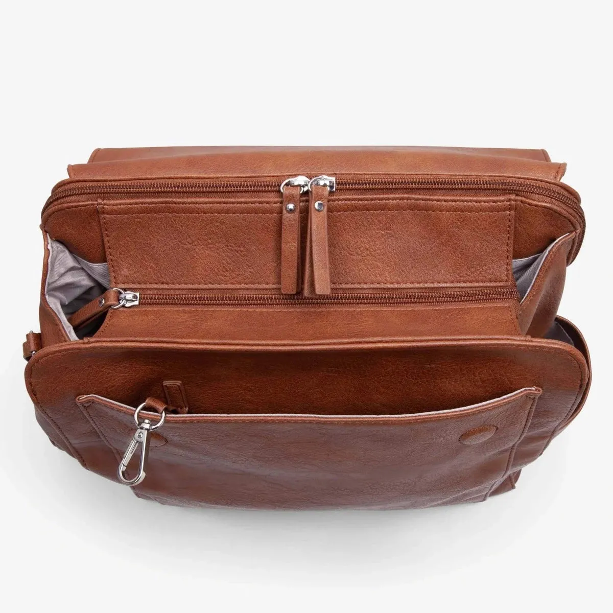 The Emmy Backpack - Vegan (Pebbled Tan)