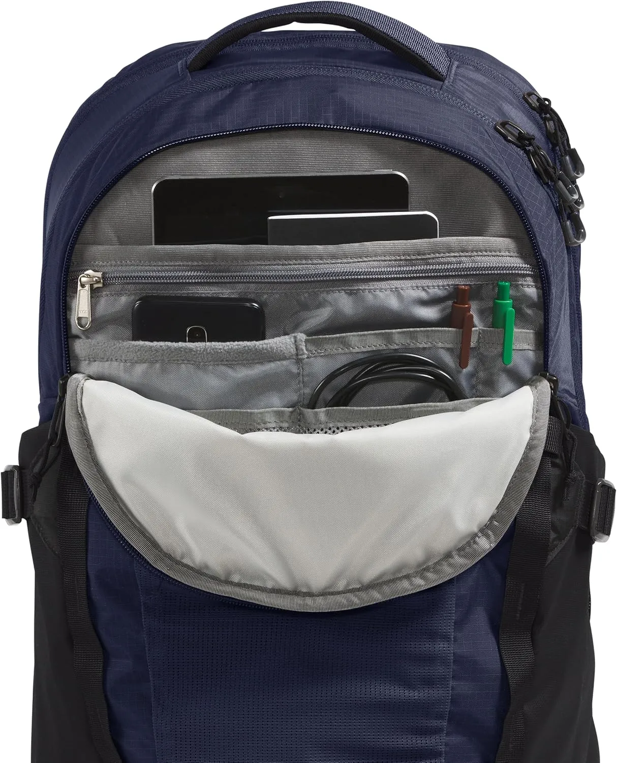 THE NORTH FACE Recon Everyday Laptop Backpack - PFAS Free, TNF Navy/TNF Black-NPF, One Size