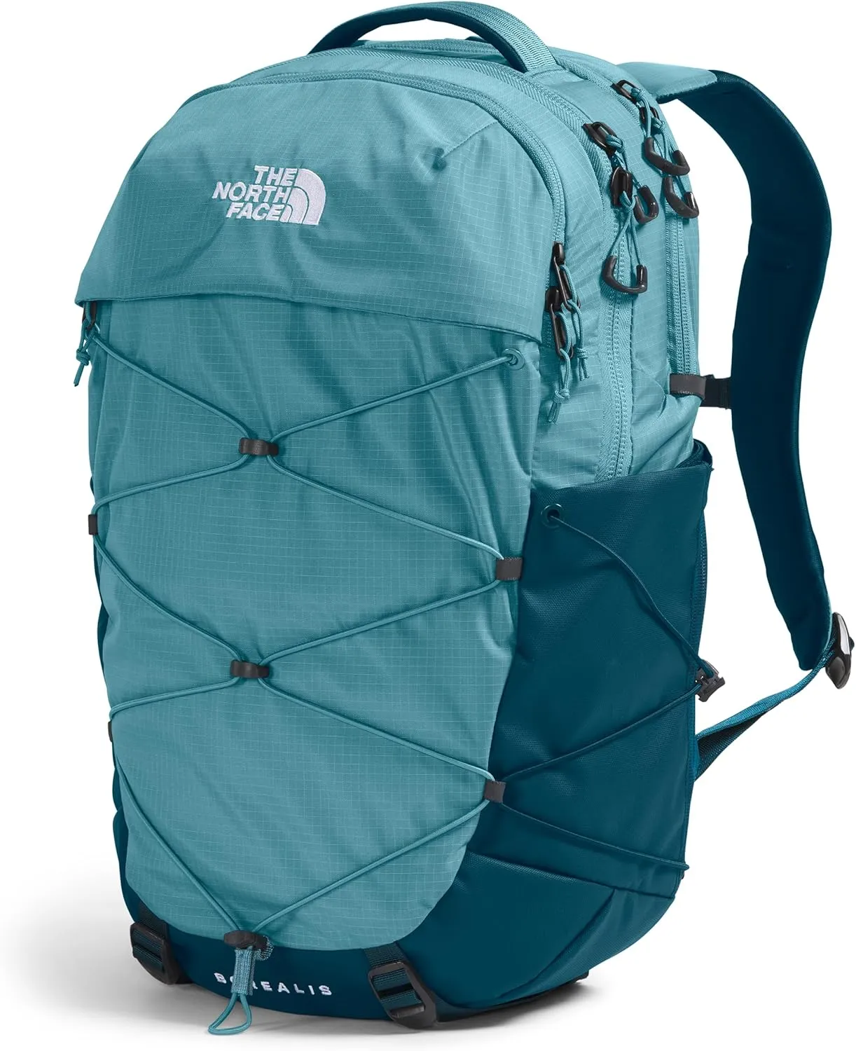 THE NORTH FACE Women's Borealis Commuter Laptop Backpack, Algae Blue/Midnight Petrol, One Size