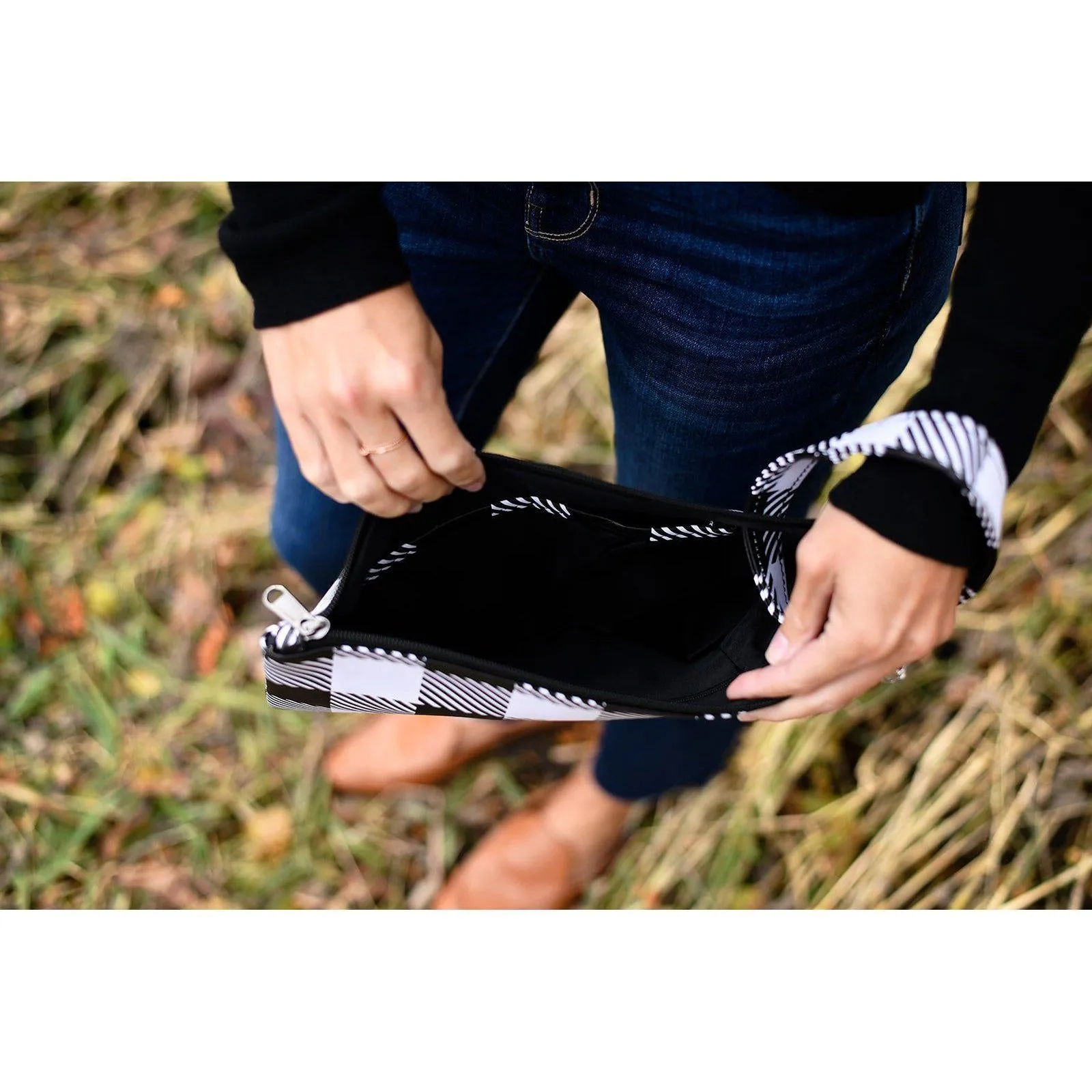 The Perfectly Checkered Clutch