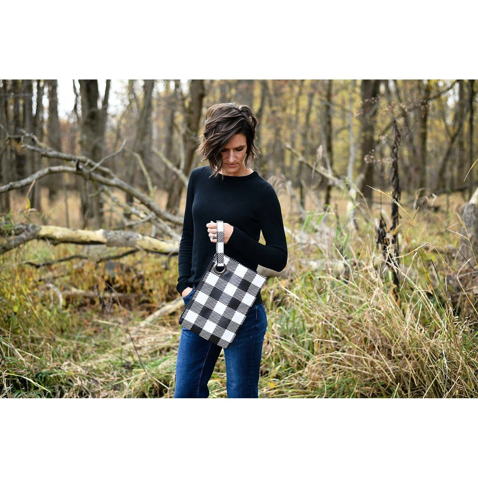 The Perfectly Checkered Clutch