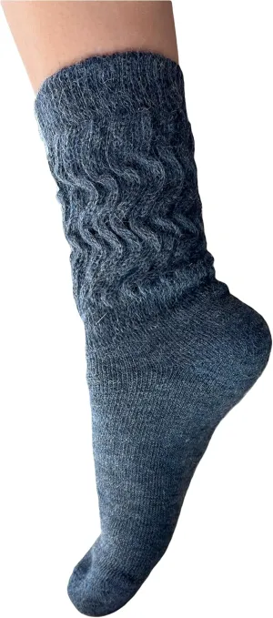 Therapeutic Alpaca Socks, Unisex Cozy Winter Warm Gear, Breathable Soft Comfy Garment Foot Clothing for Men & Women