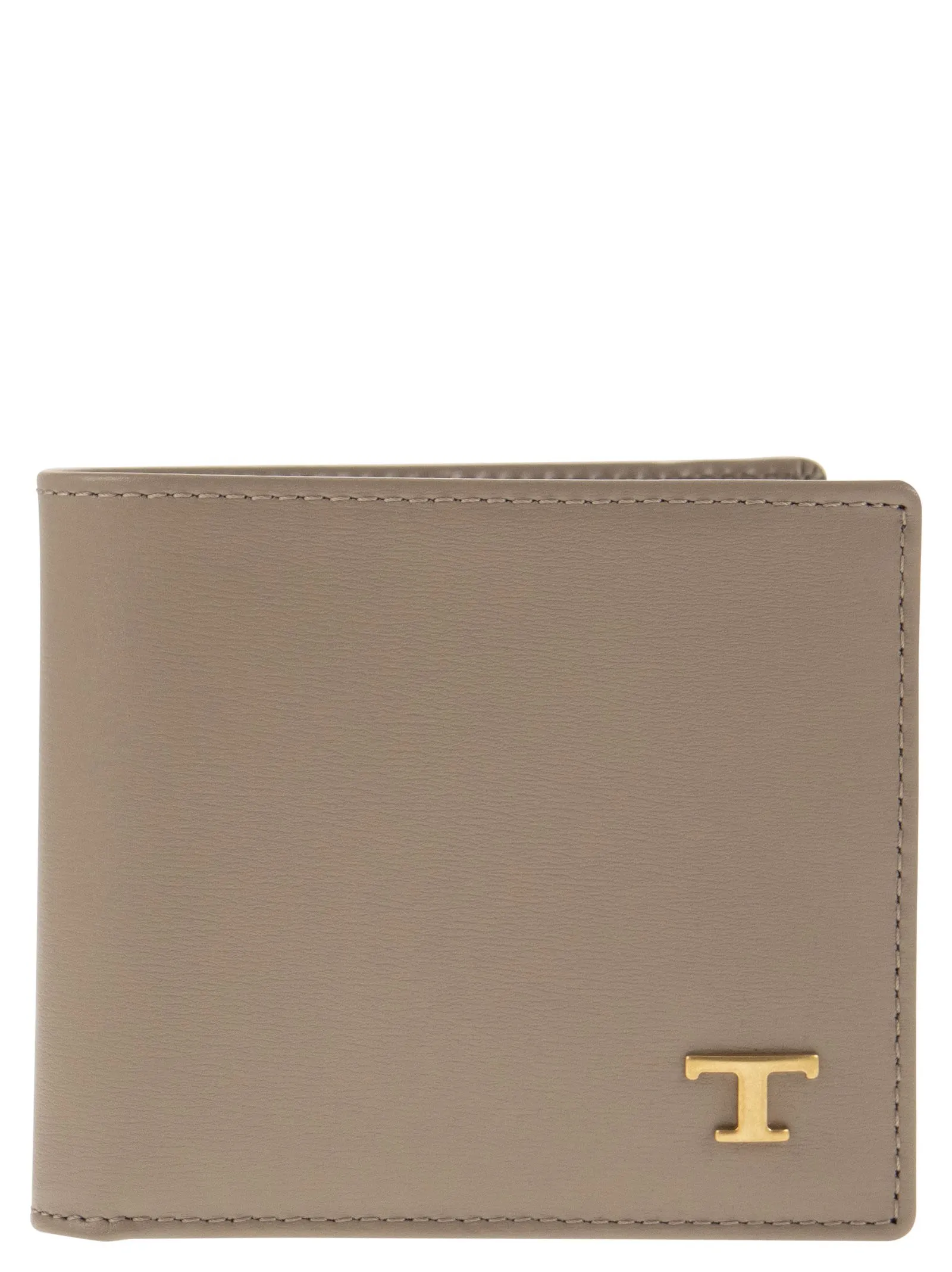 Tod's Leather Wallet With Logo