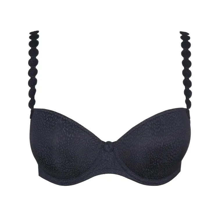 Tom Padded Balcony Bra In Majestic Blue  - Marie Jo