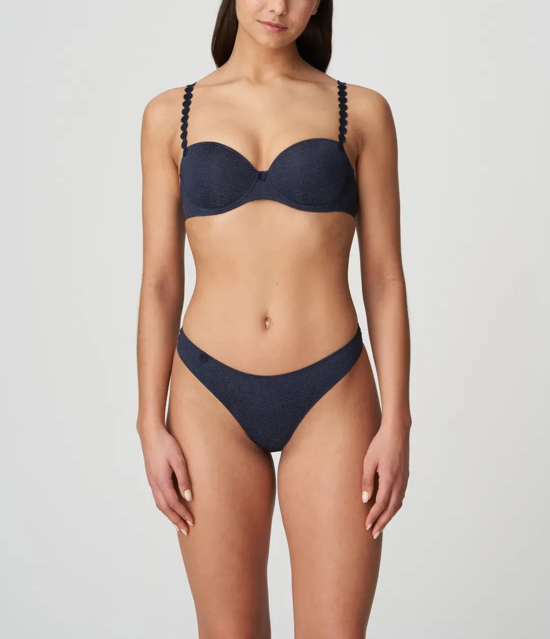 Tom Padded Balcony Bra In Majestic Blue  - Marie Jo