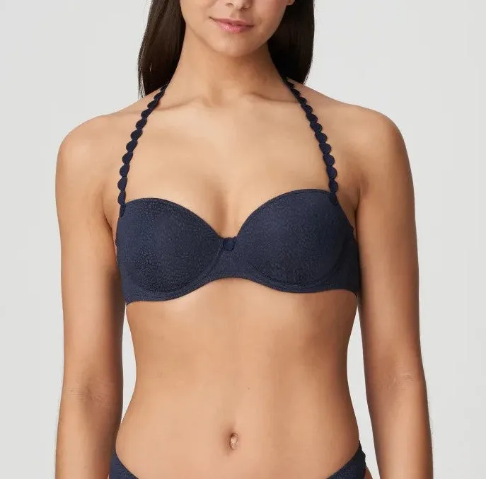 Tom Padded Balcony Bra In Majestic Blue  - Marie Jo