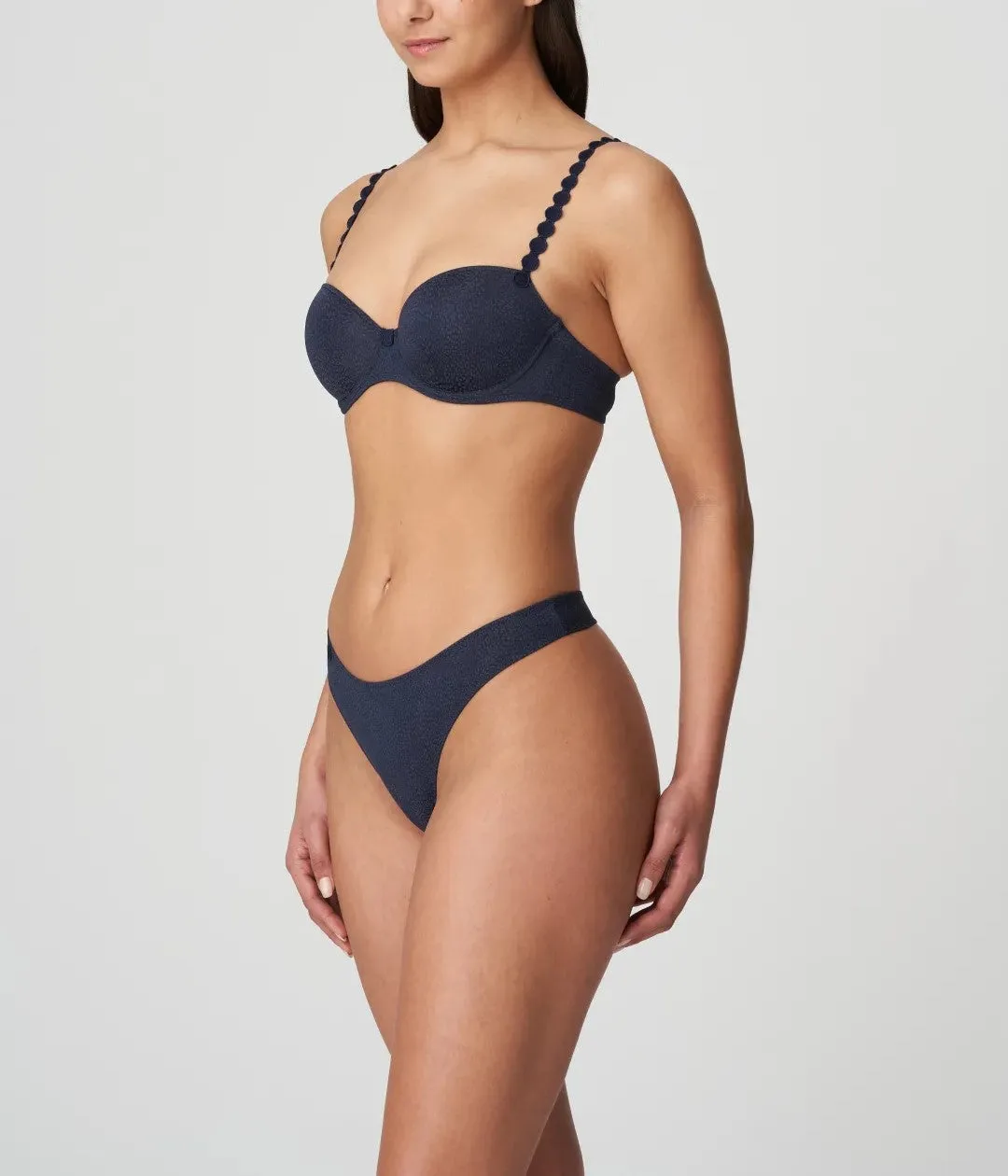 Tom Padded Balcony Bra In Majestic Blue  - Marie Jo