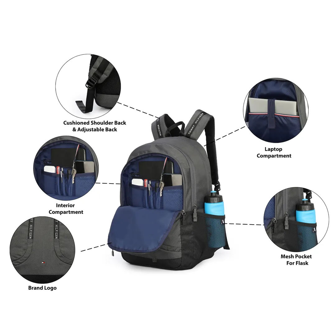 Tommy Hilfiger Draven Water-Resistant Laptop Backpack