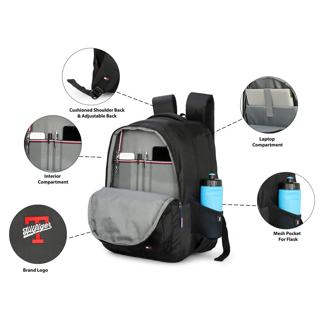 Tommy Hilfiger Jadon Unisex Water-Resistant Laptop Backpack