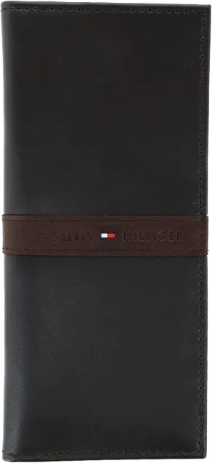 Tommy Hilfiger Men's Classic Secretary Wallet with ID Window and Multiple Card Slots