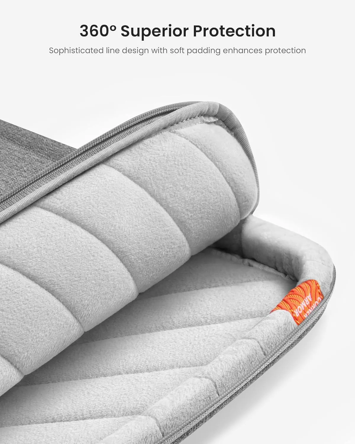 tomtoc 360 Protective Laptop Shoulder Bag for M4 MacBook Pro 16-inch M3/M2/M1 Pro/Max 2024-2019, The NEW RAZER BLADE 15/16, Dell Inspiron 16 Laptop, Water-Resistant Accessory Case